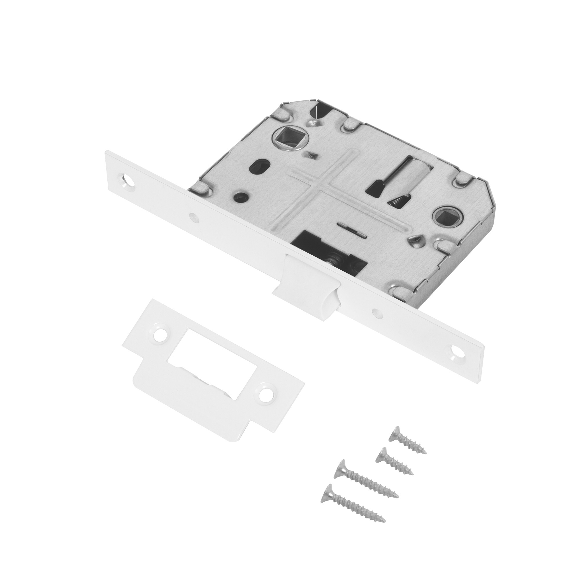 Защелка Ajax (Аякс) врезная PLASTLP72-50 (LP72-50) WH белый Защелка Ajax (Аякс) врезная PLASTLP72-50 (LP72-50) WH белый