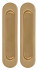 Ручка Armadillo (Армадилло) для раздвижных дверей SH.LD152.010 (SH010) SG-1 матовое золото 