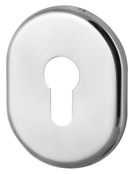 Декоративная накладка Armadillo (Армадилло) на цилиндр ET-DEC (ATC Protector 1) CP-8 Хром 