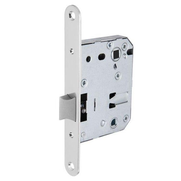 Защелка Punto (Пунто) PLASTPL72-R20 (PL72-R20) (врезная) SN мат. никель тех.упаковка без ответной планки 