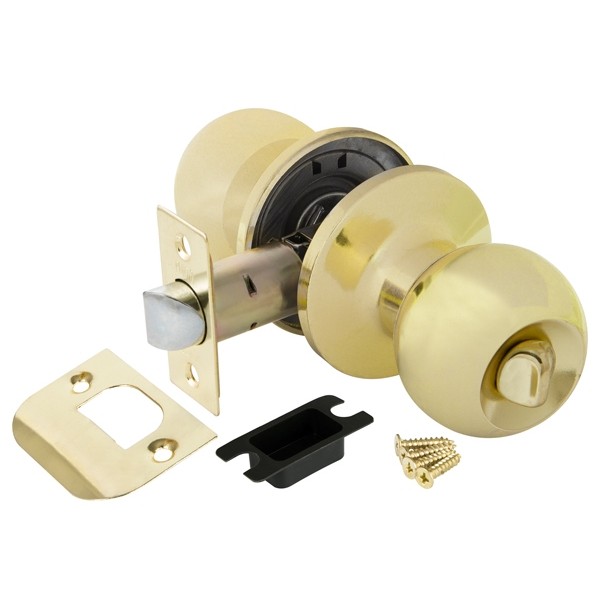 Ручка Punto (Пунто) защелка DK672 PB-BK (6072 PB-B) (фик.) золото 