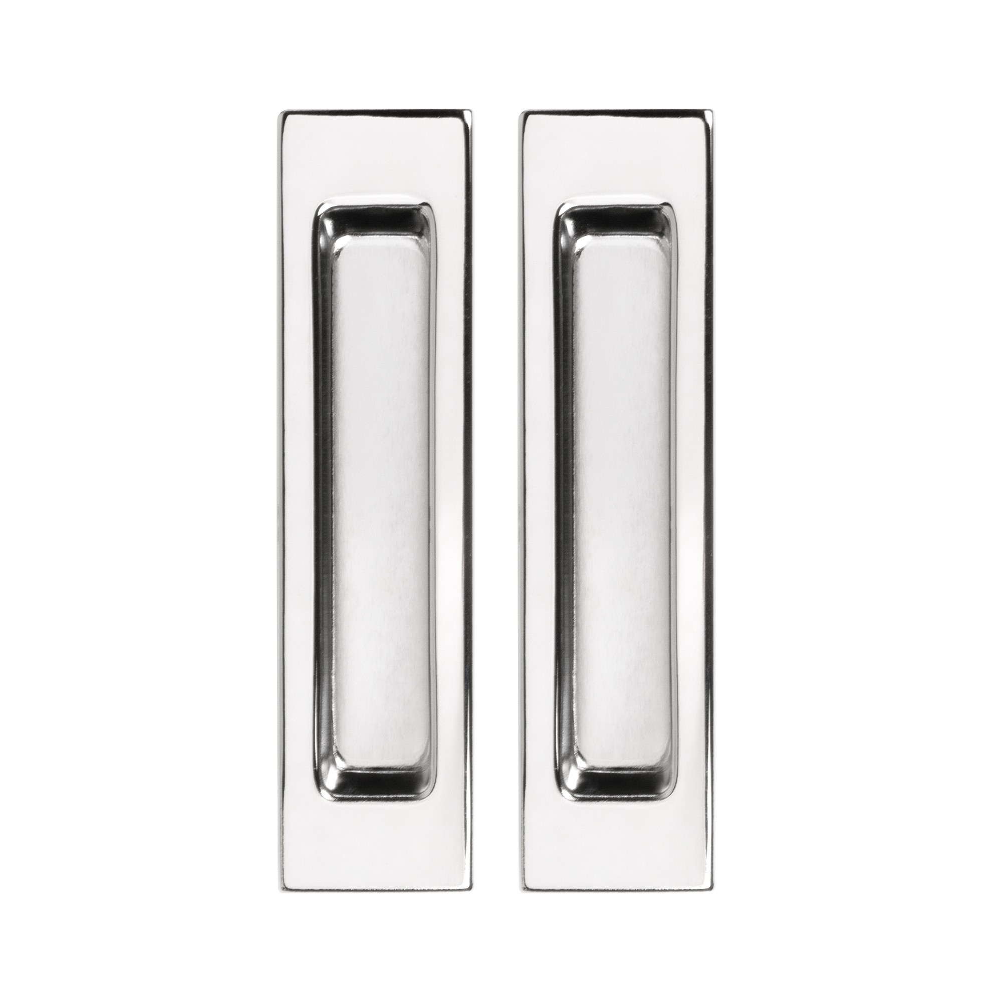 Ручка Punto (Пунто) для раздвижных дверей SH.SLQ152.010 (Soft LINE SLQ-010) CP хром Ручка Punto (Пунто) для раздвижных дверей SH.SLQ152.010 (Soft LINE SLQ-010) CP хром