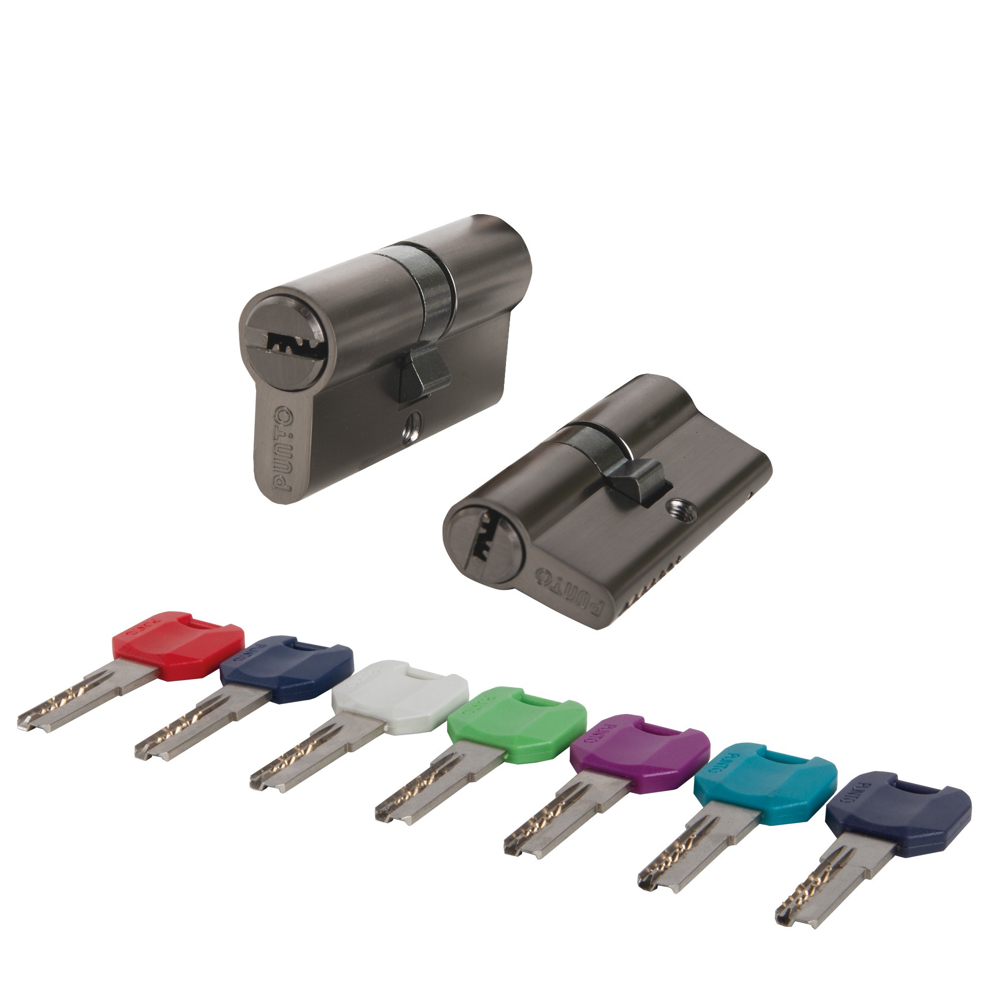 Цилиндровый Punto (Пунто) механизм MaxPro7000Key60mm(25+10+25) GR графит 7key 