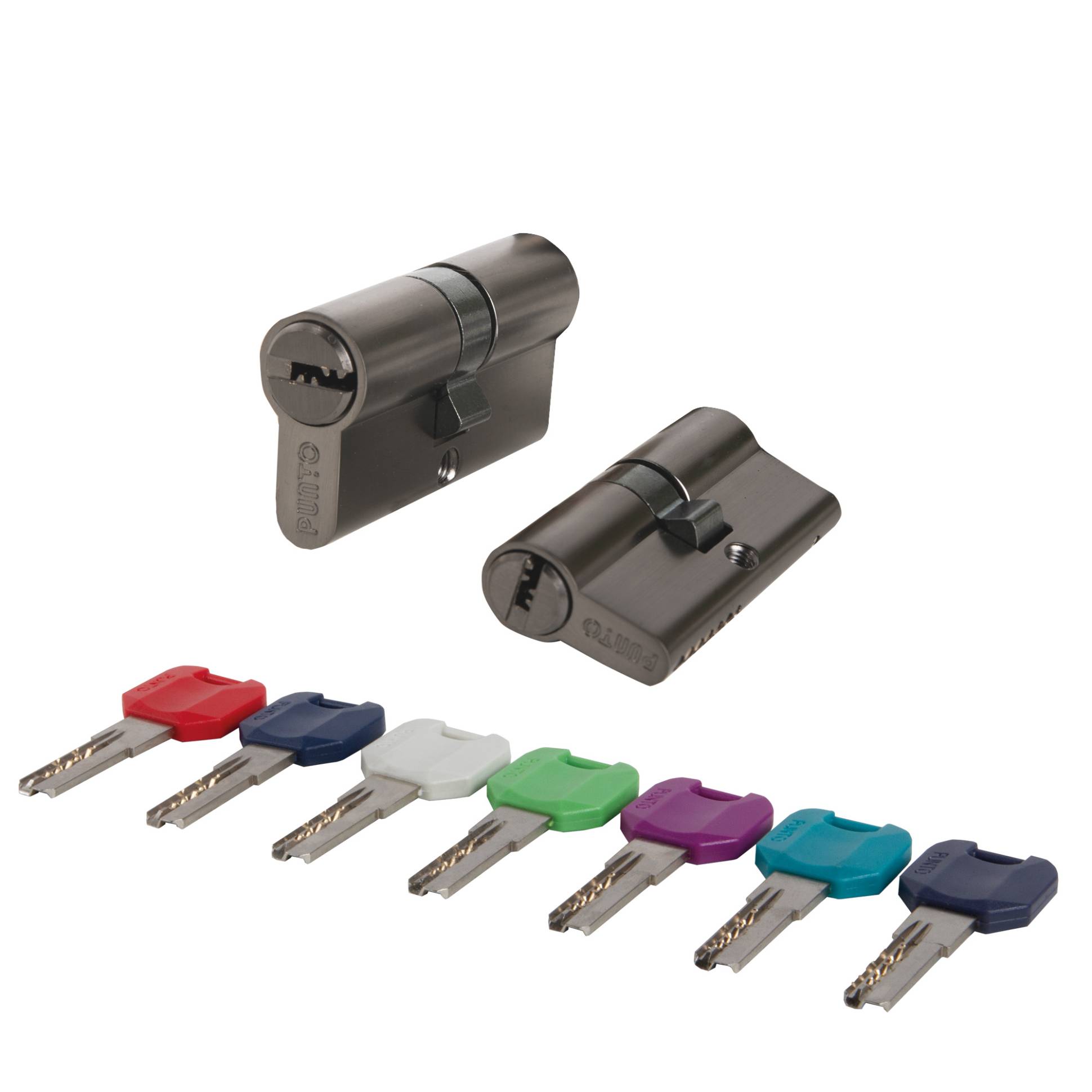 Цилиндровый Punto (Пунто) механизм MaxPro7000Key60mm(25+10+25) GR графит 7key 