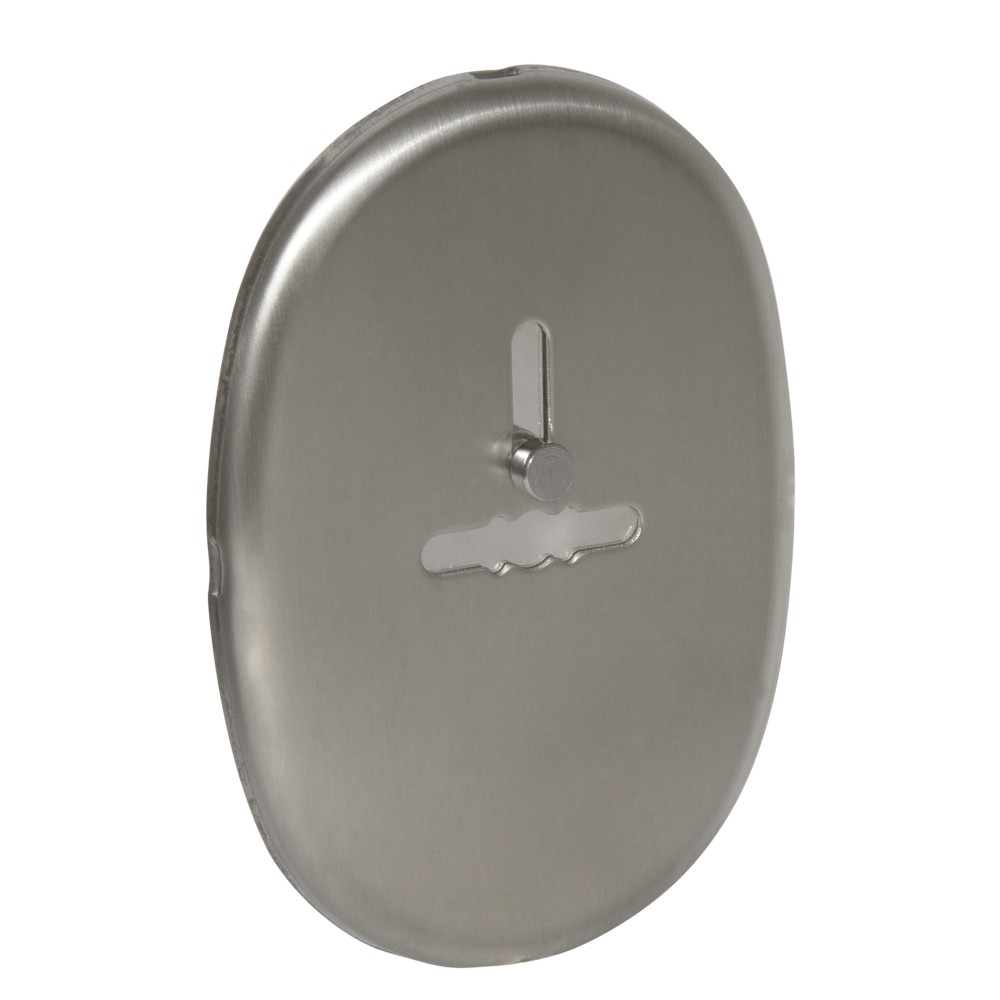 Накладка Fuaro (Фуаро) на сувальдный замок ESC.S-lift.ECO/OV.476 (ESC 476 eco) с шторкой SN мат.никель 