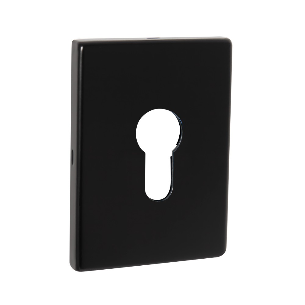 Накладка Fuaro (Фуаро) на цилиндр ESC.C.RL/K.486 (ESC 486-C RL) BL черный (1 шт.) 