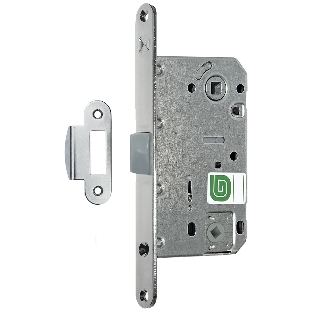 Защелка Guardian (Гардиан) межкомнатная Soft 1P NI, никель /128:5401/ Защелка Guardian (Гардиан) межкомнатная Soft 1P NI, никель /128:5401/