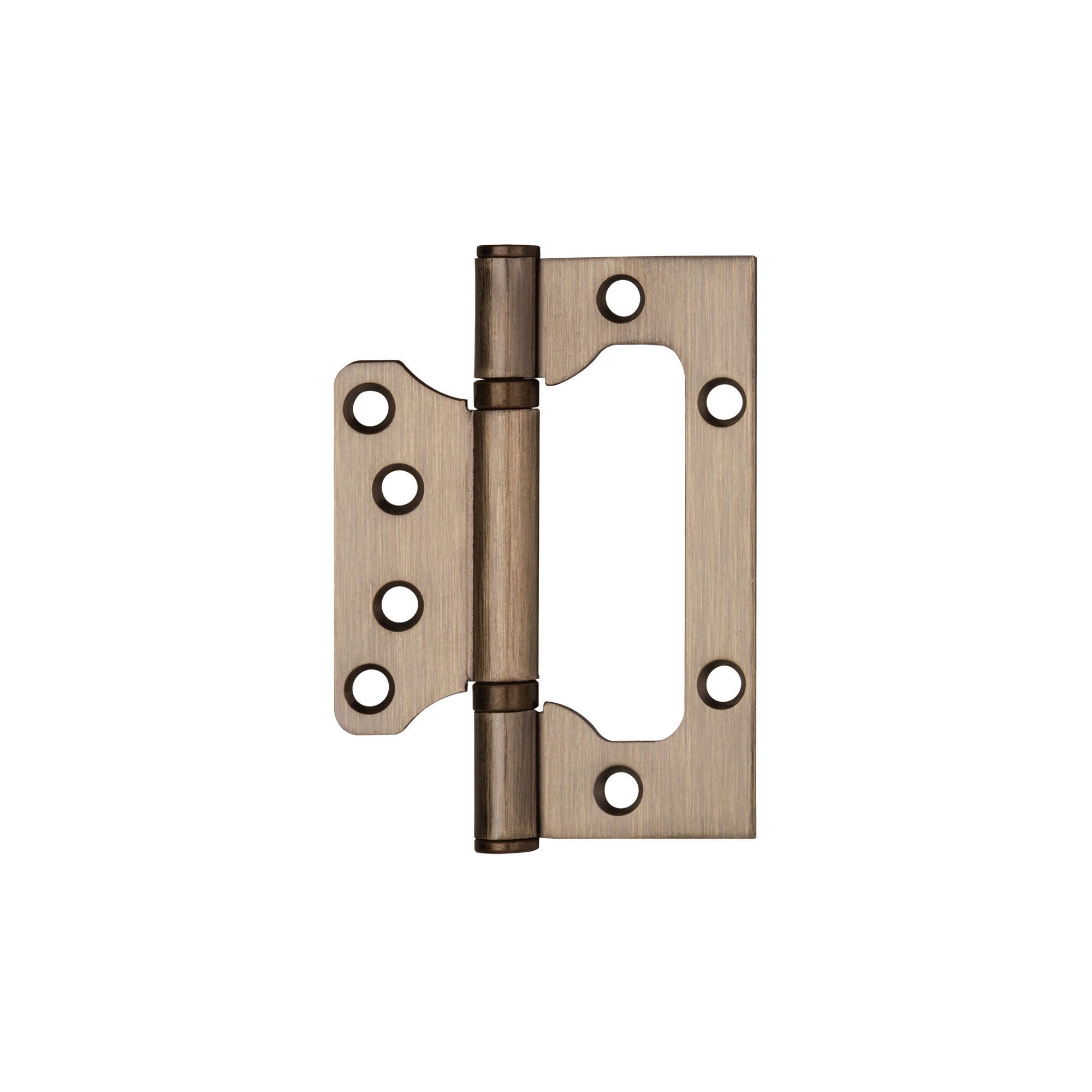 Петля Ajax (Аякс) универсальная без врезки IN4000W AB (100/P-2B 100x2,3) бронза Петля Ajax (Аякс) универсальная без врезки IN4000W AB (100/P-2B 100x2,3) бронза