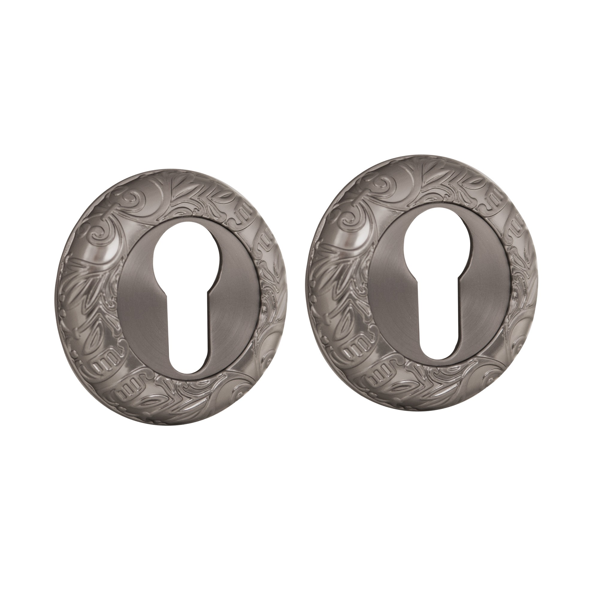 Накладка Fuaro (Фуаро) под цилиндр ET.R.SM58 (ET SM) AS-3 античное серебро 