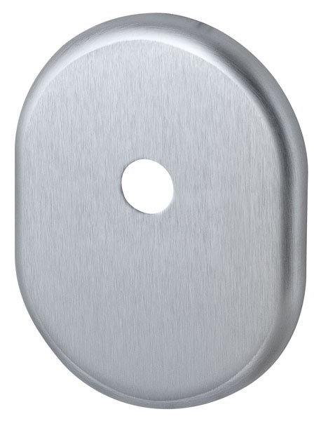 Декоративная накладка Armadillo (Армадилло) на цилиндр со штоком BK-DEC (ATC Protector 1) SC-14 Матовый хром 