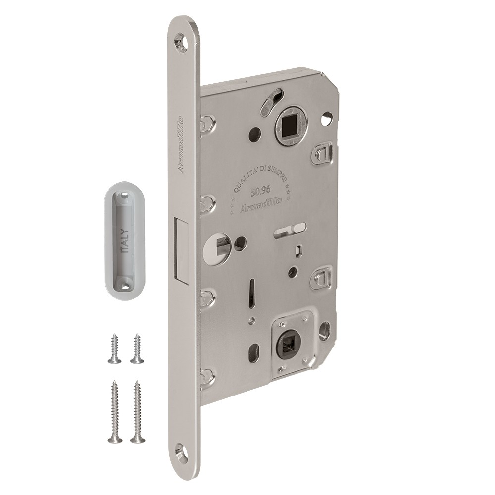 Магнитная Armadillo (Армадилло) защелка WC с ответной планкой GRAVITY G01.196.50.96 SN мат никель 