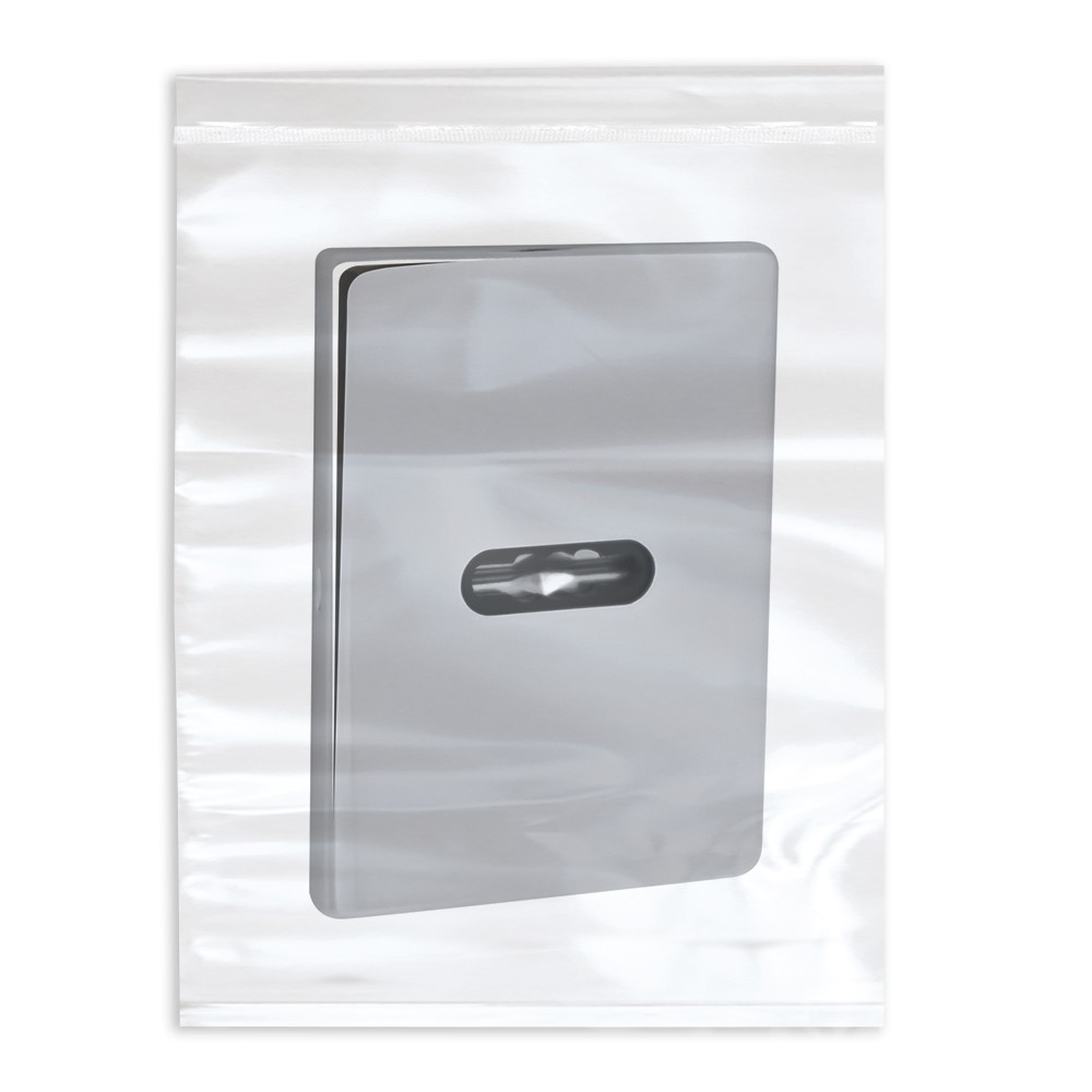 Накладка Fuaro (Фуаро) на сувальдный замок ESC.S-auto.RL/K.486 CP (ESC 486-S-auto RL) хром (1шт.) 