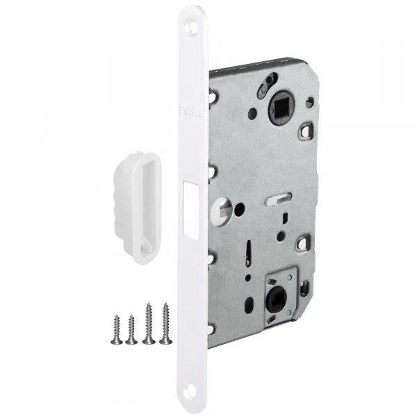 Защелка Punto (Пунто) врезная магнитная ML96WC-50 WH (белый) Защелка Punto (Пунто) врезная магнитная ML96WC-50 WH (белый)