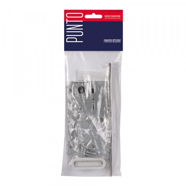 Защелка Punto (Пунто) врезная магнитная ML96WC-50 WH (белый) 