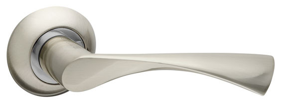 Ручка Fuaro (Фуаро) раздельная R.AR54.CLASSIC (CLASSIC AR) 140mm SN/CP-3 матовый никель/хром 