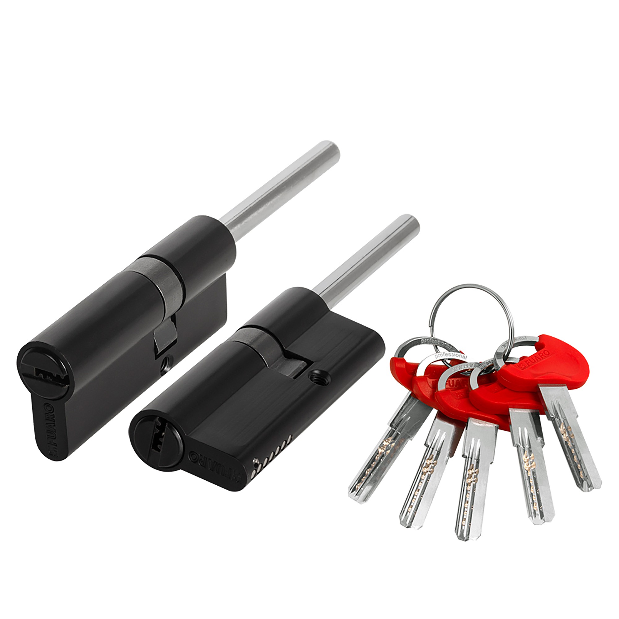 Цилиндровый Fuaro (Фуаро) механизм D-PRO5007 Tang 80 w/k (45+10+25) BL-24 черный 5Key без верт. Цилиндровый Fuaro (Фуаро) механизм D-PRO5007 Tang 80 w/k (45+10+25) BL-24 черный 5Key без верт.