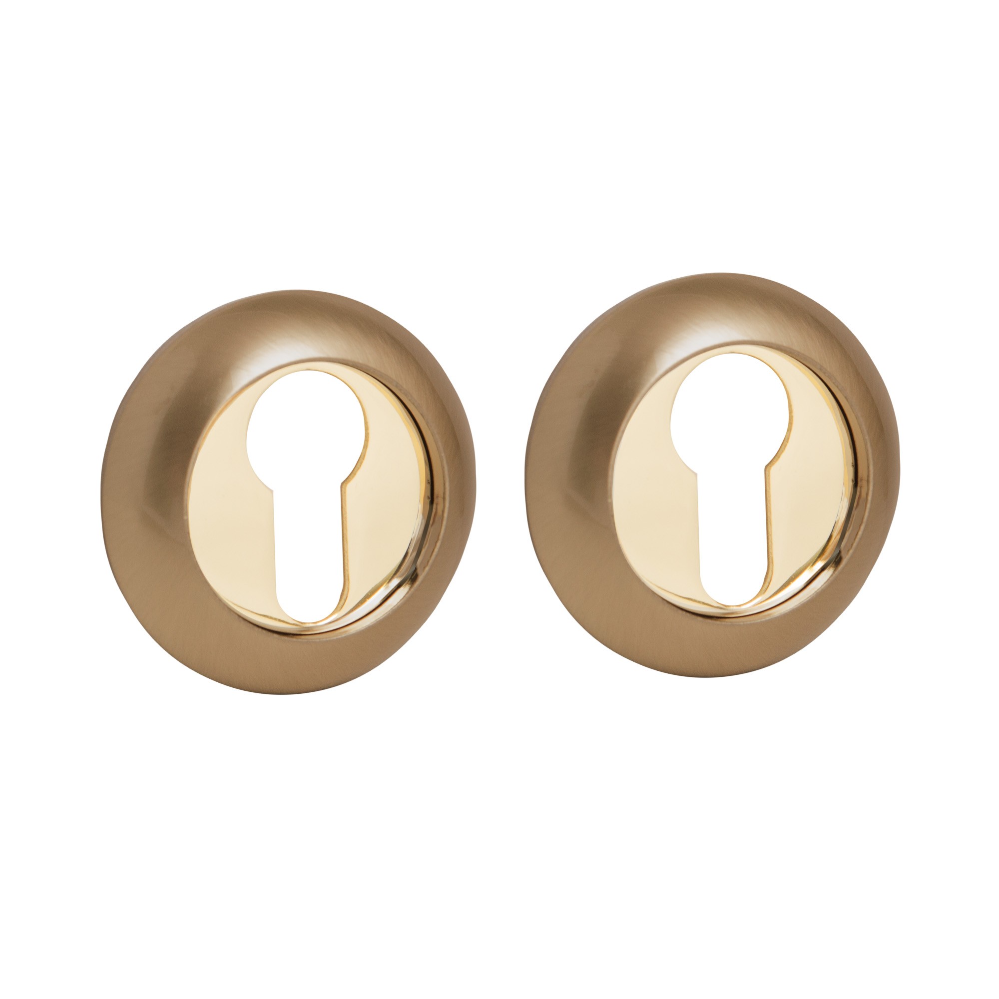 Накладка Fuaro (Фуаро) под цилиндр ET.R.RM54 (ET RM) AB/GP-7 бронза/золото 