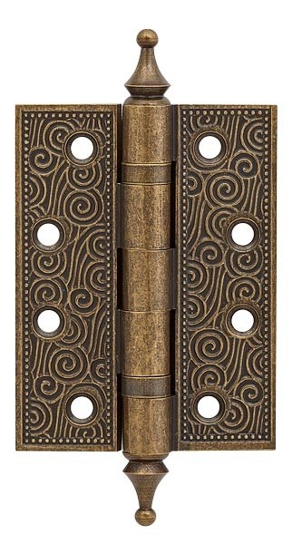 Петля Armadillo (Армадилло) универсальная Castillo CL 500-A4 102x76x3,5 OB Античная бронза 