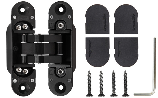 Петля Armadillo (Армадилло) скрытой установки U3D6000 BL (11160UN3D) черный Петля Armadillo (Армадилло) скрытой установки U3D6000 BL (11160UN3D) черный