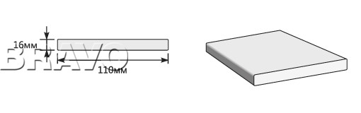 Добор 2050*110*16 