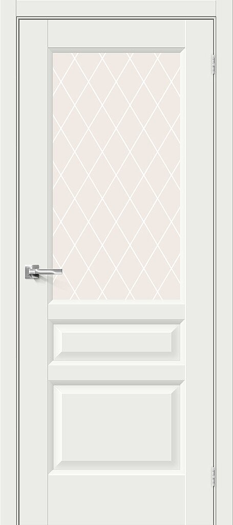 Неоклассик-35 (ПО) White Сrystal | White Matt