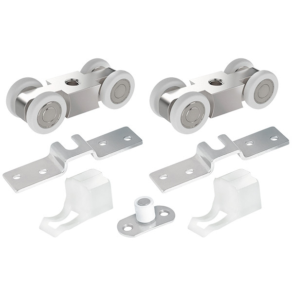 Комплект роликов Punto (Пунто) для раздвижных дверей SLD.SoftLine.SET.rollers/45-4 (Soft LINE 45/4) 