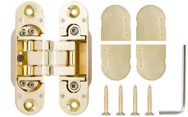 Петля Armadillo (Армадилло) скрытой установки U3D6000 SG (11160UN3D) мат. золото Петля Armadillo (Армадилло) скрытой установки U3D6000 SG (11160UN3D) мат. золото