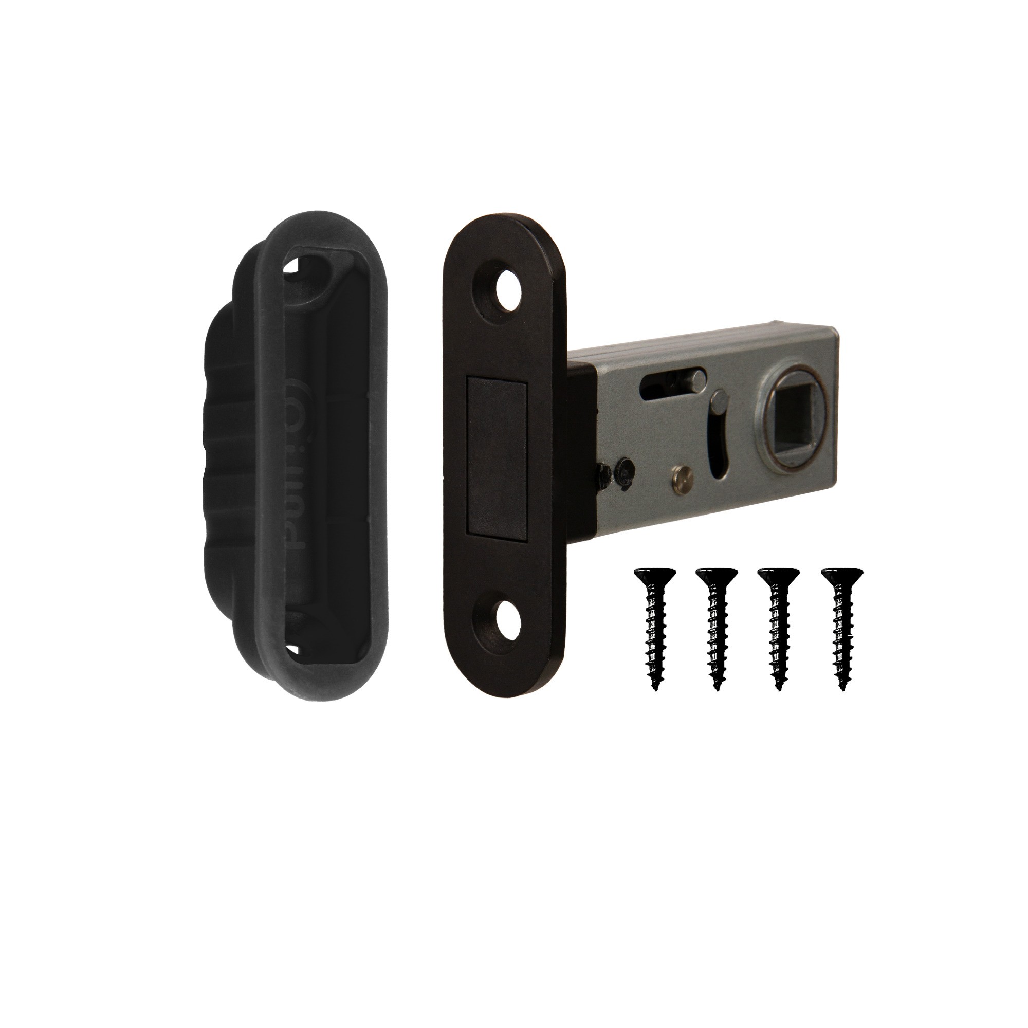 Защелка Punto (Пунто) врезная магнитная ML50-8 BL-24 черный Защелка Punto (Пунто) врезная магнитная ML50-8 BL-24 черный