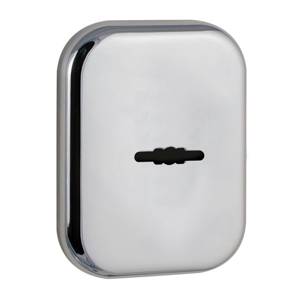 Накладка Fuaro (Фуаро) на сувальдный замок ESC.S.XL/K.486 CP (SC 486-S SQ XL) со шторкой хром (1шт.) 