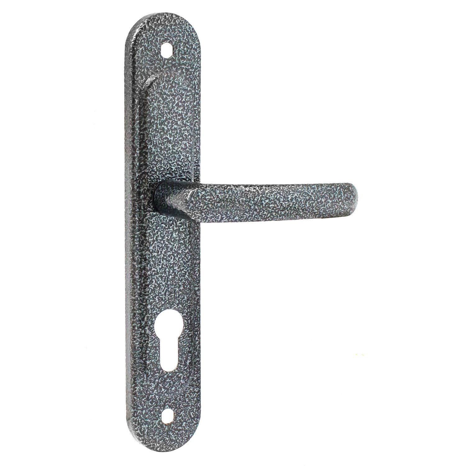 Ручка дверная Zenit (Зенит) на планке РФ1-68.02 серебро 