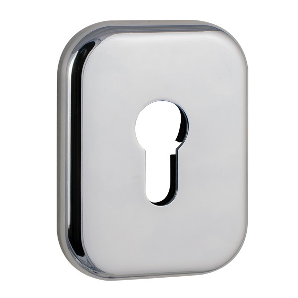 Накладка Fuaro (Фуаро) на цилиндр ESC.C.XL/K.486 (ESC 486-C SQ XL) CP хром (1 шт.) 