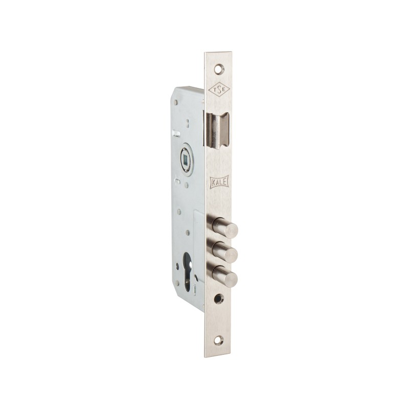 Корпус Kale kilit (Кале килит) врезного замка с защёлкой 152/3MR (45 mm) w/b (никель) 