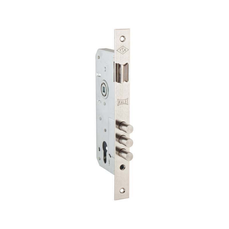 Корпус Kale kilit (Кале килит) врезного замка с защёлкой 152/3MR (45 mm) w/b (никель) 