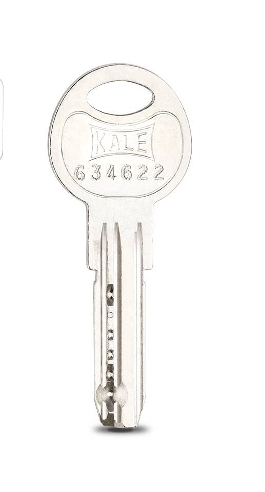 Цилиндровый механизм Kale kilit (Кале килит) с вертушкой 164 SM/68 (26+10+32) mm латунь 5 кл. 