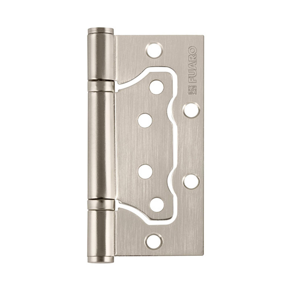 Петля Fuaro (Фуаро) универсальная без врезки IN4300W SN (300-2BB 100x2) мат. никель Петля Fuaro (Фуаро) универсальная без врезки IN4300W SN (300-2BB 100x2) мат. никель