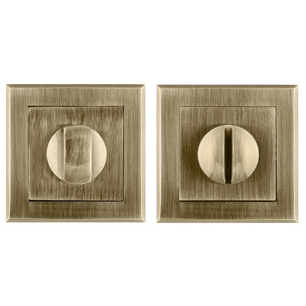 Ручка Punto (Пунто) поворотная BK6.K.QL52 (BK6 QL) ABG-6 зелёная бронза 