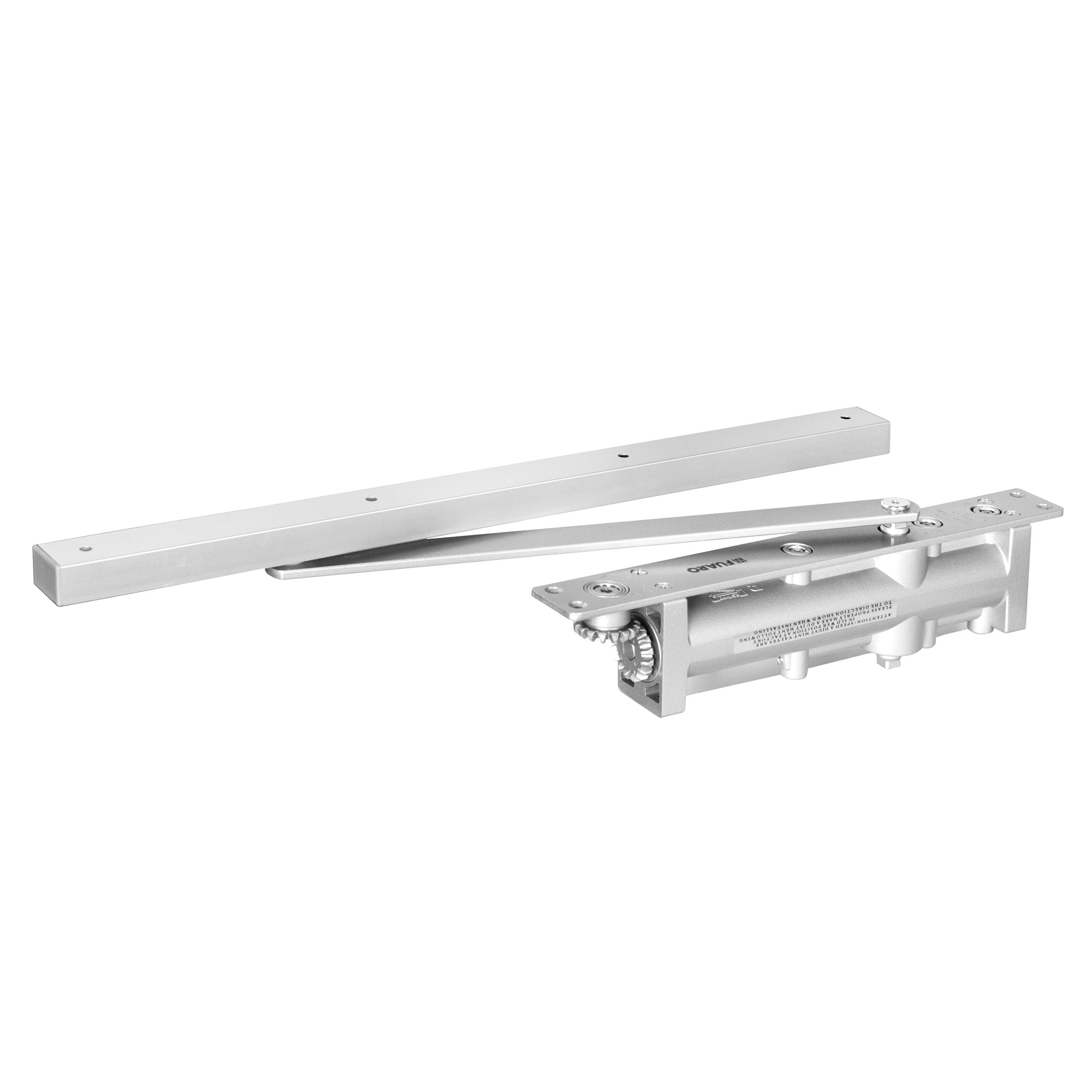 Доводчик дверной Fuaro (Фуаро) скрытой установки DCH2-06 Hold Open (25-120 кг) AL до 120 кг (алюминий) 