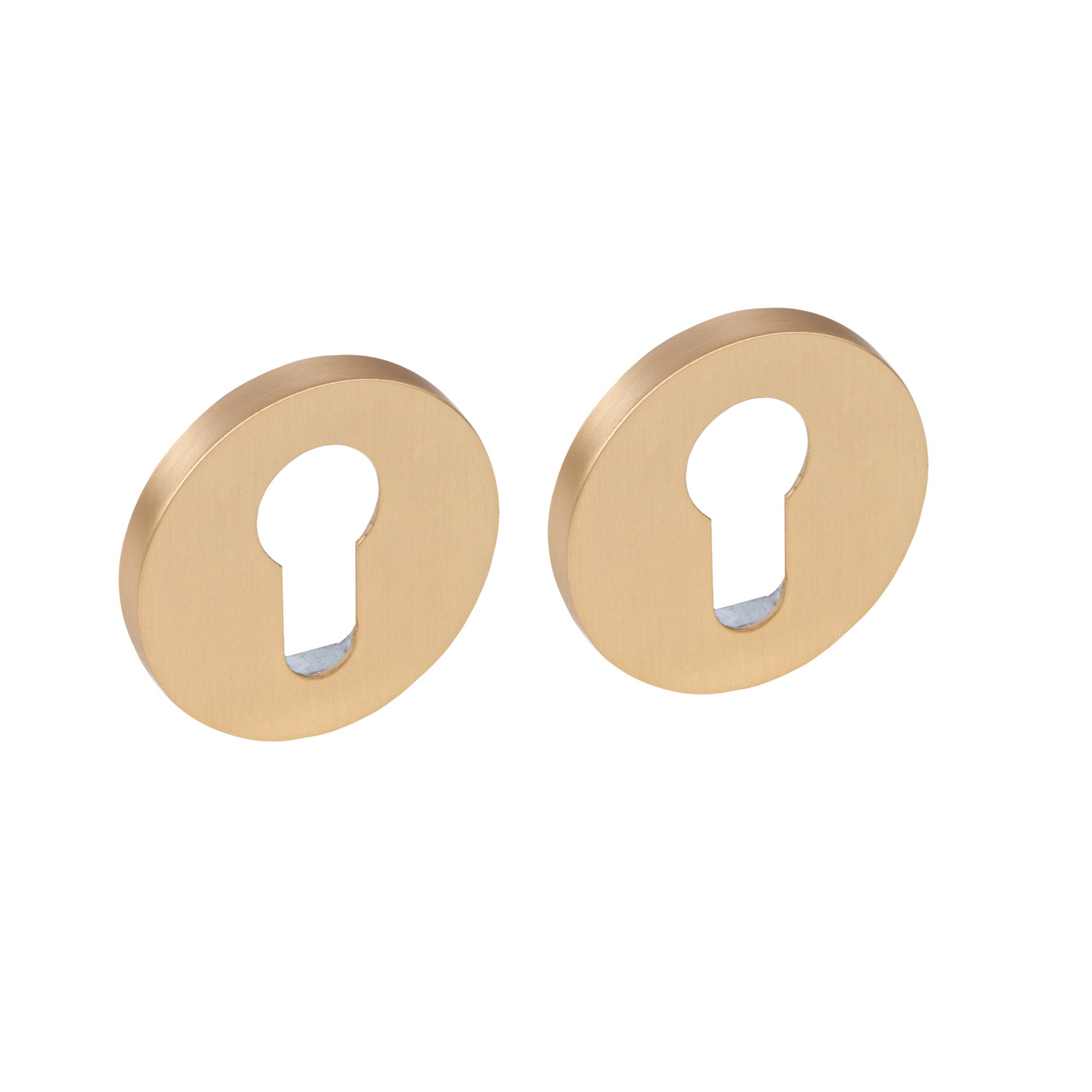 Накладка Fuaro (Фуаро) на цилиндр ET.R.ZLR52 SSG-39 сатинированное золото Накладка Fuaro (Фуаро) на цилиндр ET.R.ZLR52 SSG-39 сатинированное золото