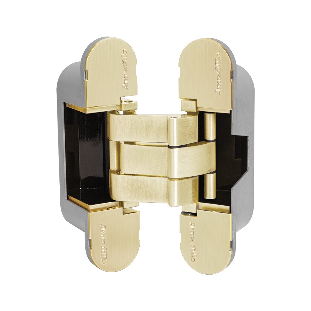 Петля Armadillo (Армадилло) скрытой установки U3D8000.VPG SG мат. золото TECH Петля Armadillo (Армадилло) скрытой установки U3D8000.VPG SG мат. золото TECH