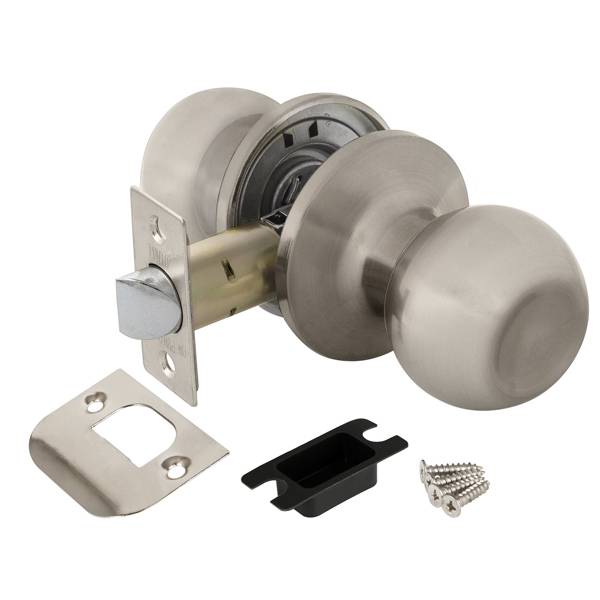 Ручка Punto (Пунто) защелка DK672 SN-PS (6072 SN-P) (без фик.) мат. никель 