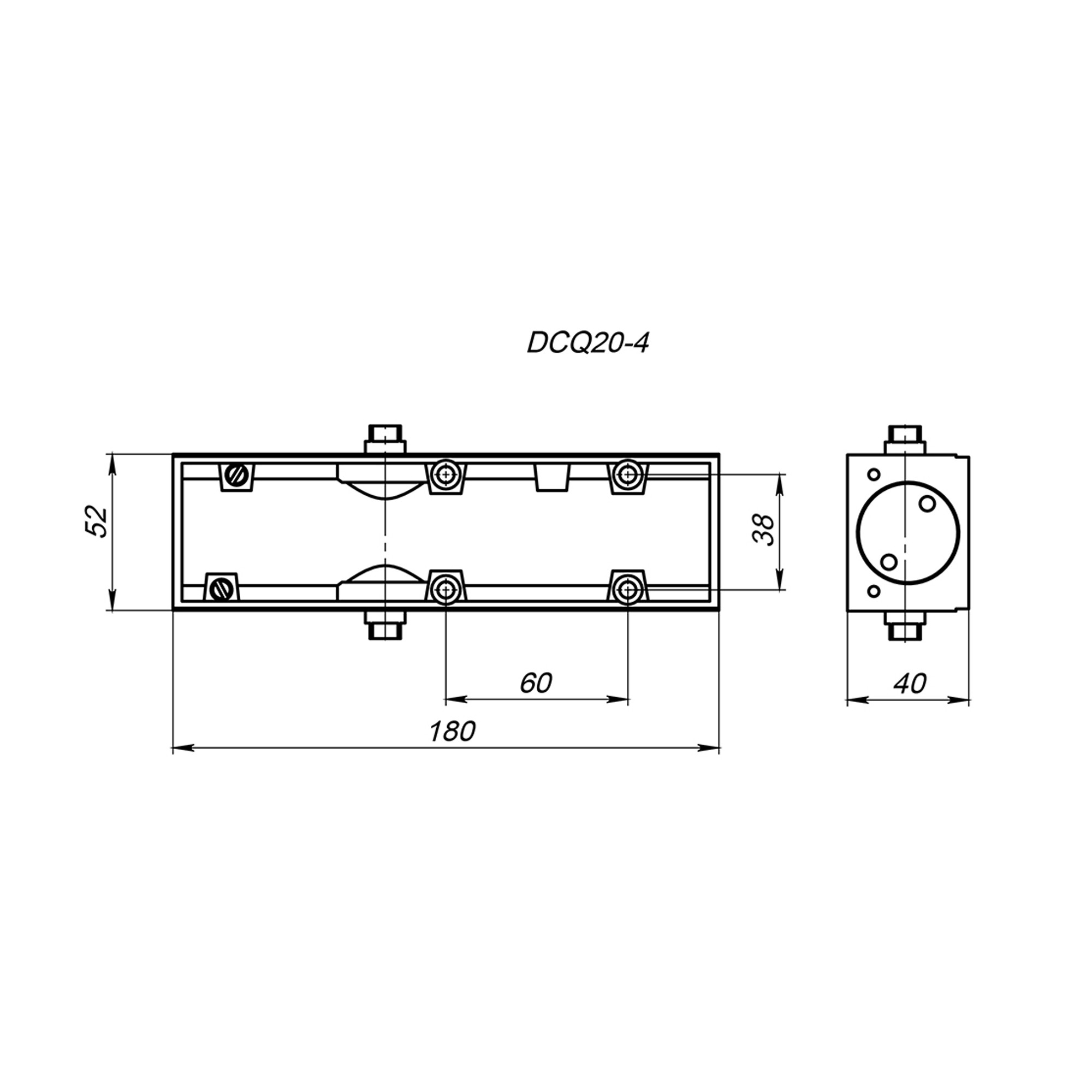 Доводчик Fuaro (Фуаро) дверной DCQ20-4 (40-80 кг) AL w/o arm до 80 кг (алюминий) без тяг в комплекте Доводчик Fuaro (Фуаро) дверной DCQ20-4 (40-80 кг) AL w/o arm до 80 кг (алюминий) без тяг в комплекте