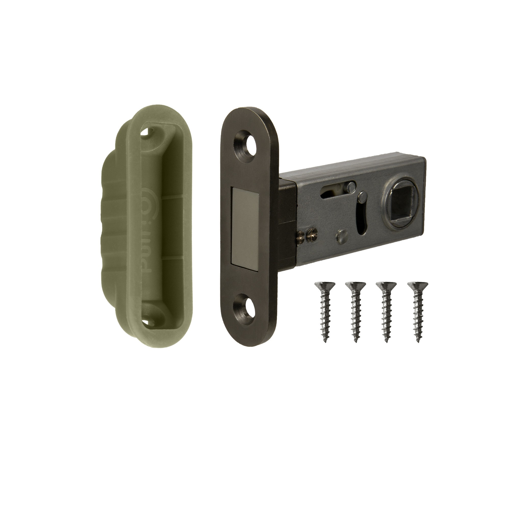 Защелка Punto (Пунто) врезная магнитная ML50-8 GR-23 графит Защелка Punto (Пунто) врезная магнитная ML50-8 GR-23 графит