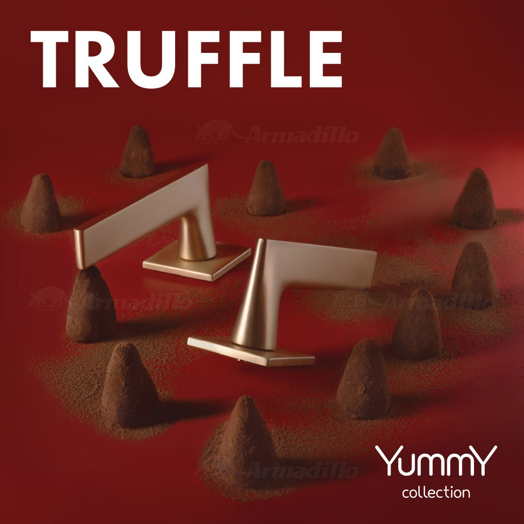 Ручка Armadillo (Армадилло) раздельная K.YM.TRUFFLE FSG-39 флор. золото 