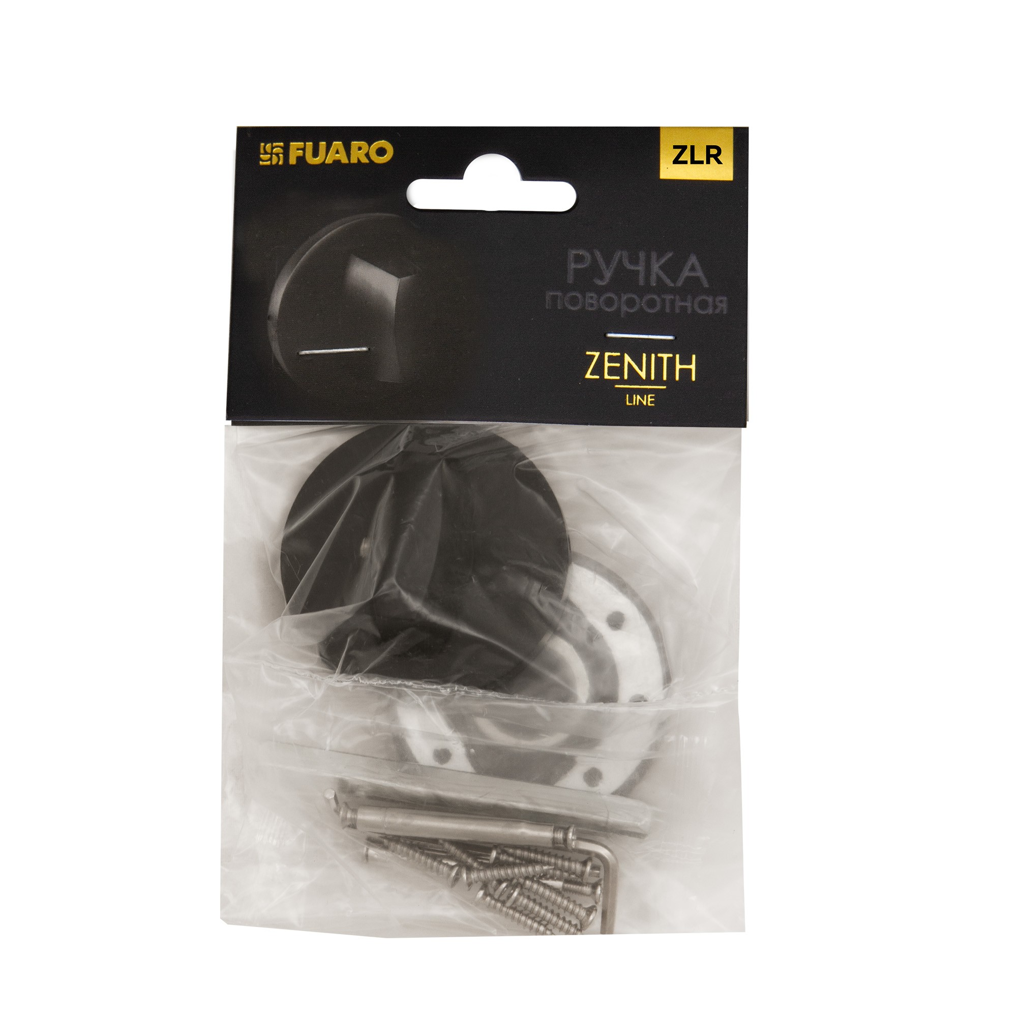 Ручка Fuaro (Фуаро) поворотная BK6.R.ZLR52 BL-24 черный Ручка Fuaro (Фуаро) поворотная BK6.R.ZLR52 BL-24 черный