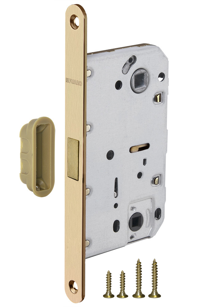Защелка Fuaro (Фуаро) врезная MAGNM96WC-50 (M96WC-50) SSG сатинированное золото 