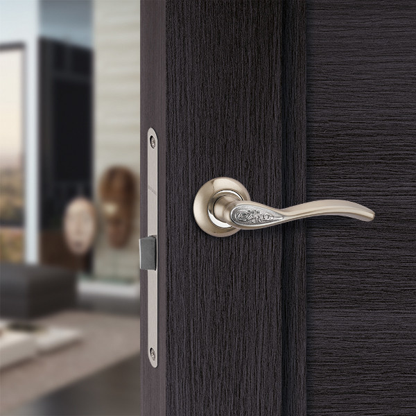 Ручка Punto (Пунто) раздельная R.TL54.RUMBA (RUMBA TL) SN/CP-3 матовый никель/хром Ручка Punto (Пунто) раздельная R.TL54.RUMBA (RUMBA TL) SN/CP-3 матовый никель/хром