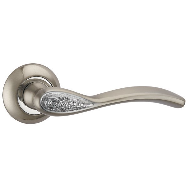 Ручка Punto (Пунто) раздельная R.TL54.RUMBA (RUMBA TL) SN/CP-3 матовый никель/хром 