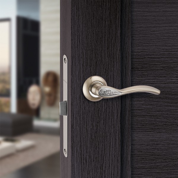 Ручка Punto (Пунто) раздельная R.TL54.RUMBA (RUMBA TL) SN/CP-3 матовый никель/хром 