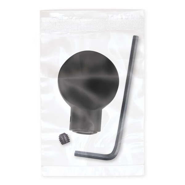 Вертушка Fuaro (Фуаро) на шток цилиндра T.Knob-D-PRO (CB-D-PRO) BL-24 черный 