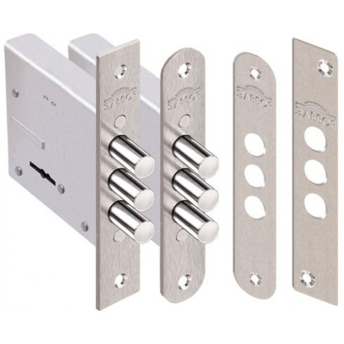 Замок Elbor (Эльбор) врезной сувальдный Кремень 1.04.06, 5 кл. 